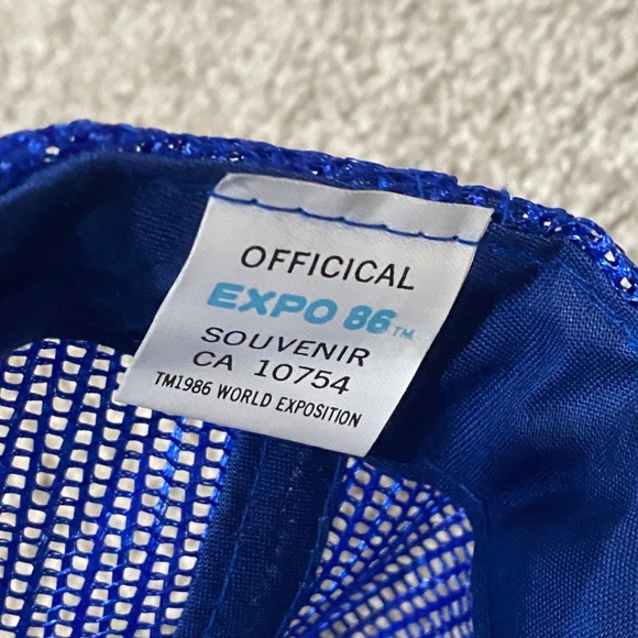 Vintage Expo 86 Trucker Hat - Picture 2 of 2